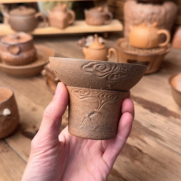 原矿老岩泥茶器系列