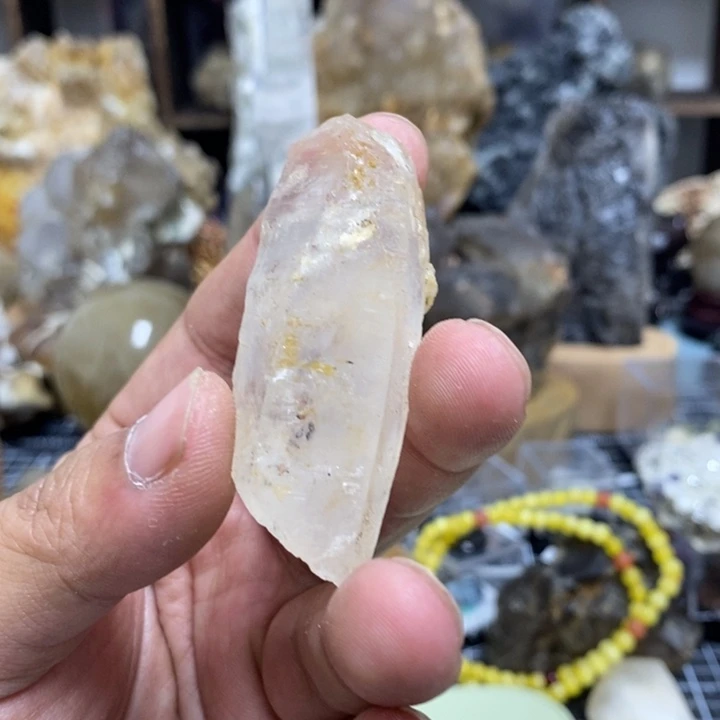 水晶水晶柱未镶嵌