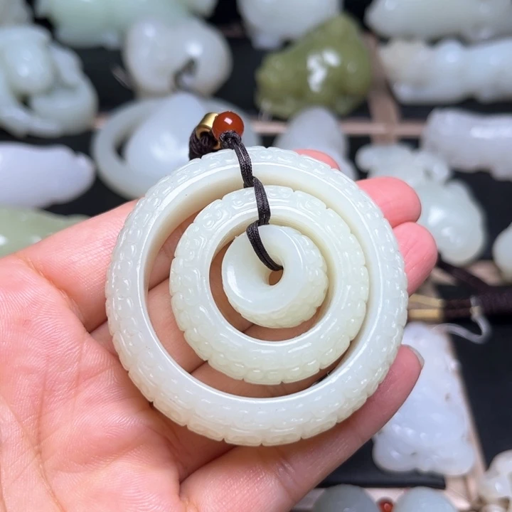 吊坠(不含链)未镶嵌和田玉