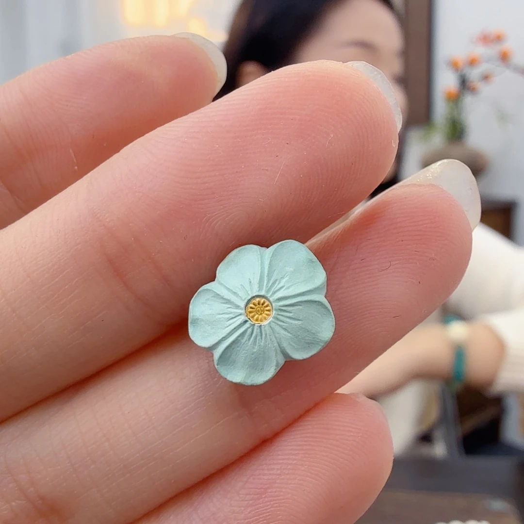 绿松石未镶嵌珠宝半成品