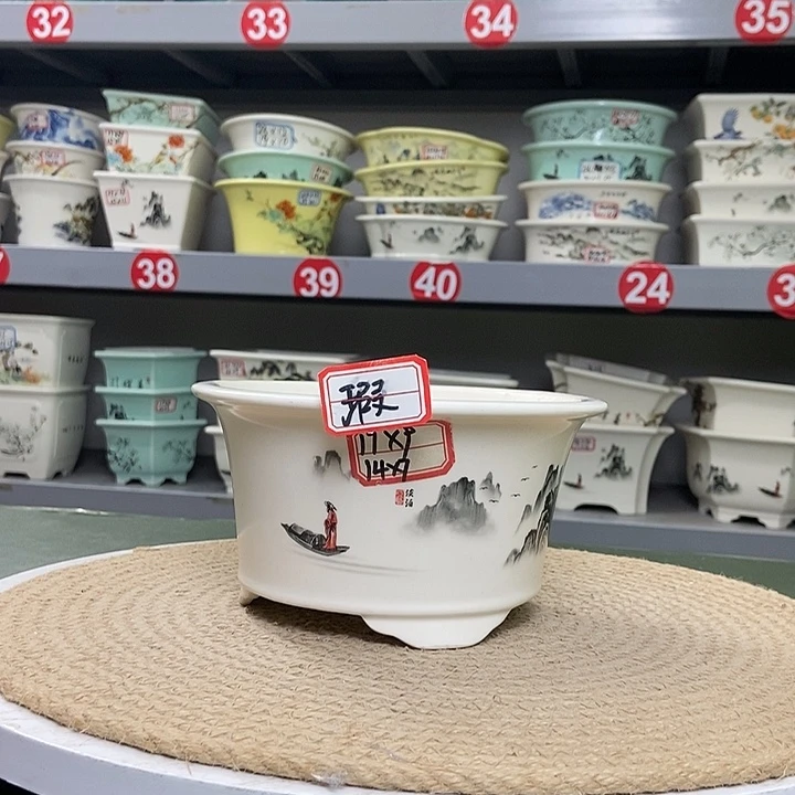 紫砂紫砂花盆2085