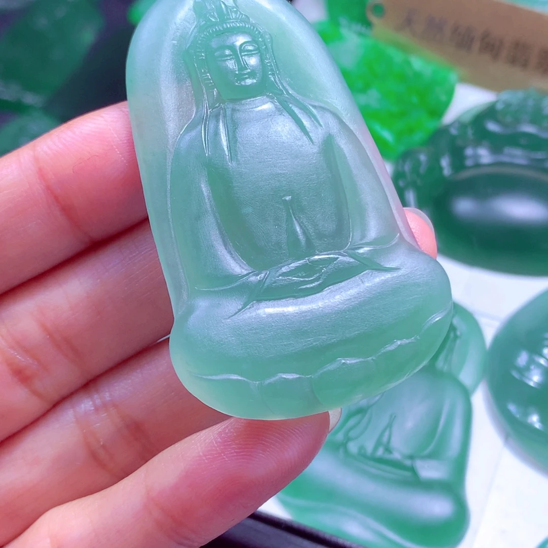 巴****定制翡翠未镶嵌天然