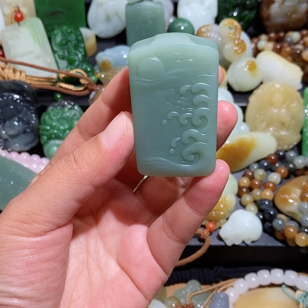 和田玉挂件未镶嵌A**泽