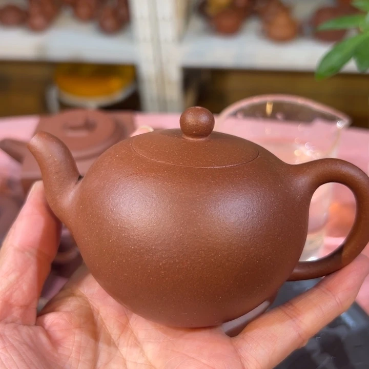 茶壶紫砂一粒珠180cc