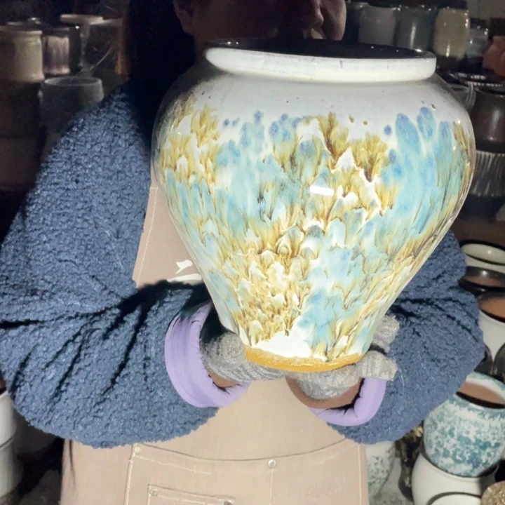 花盆紫砂口17高24正品正品