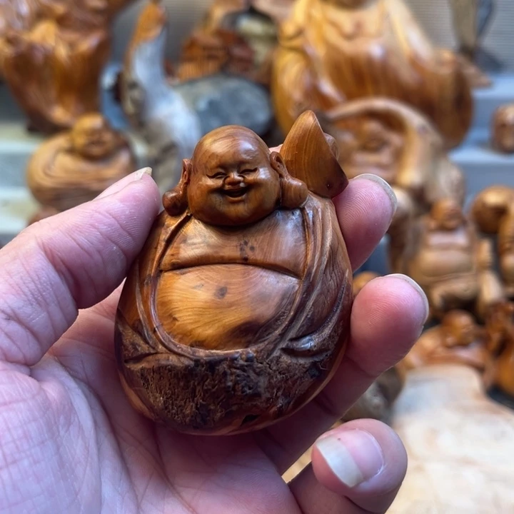 独***客柏木太行崖柏手工雕刻