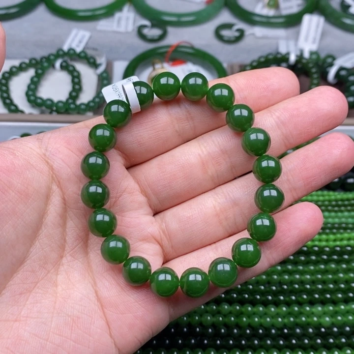 未镶嵌手串和田玉（碧玉）卡10