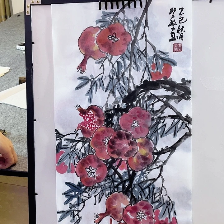 国画张圣敏先生纯手绘作品