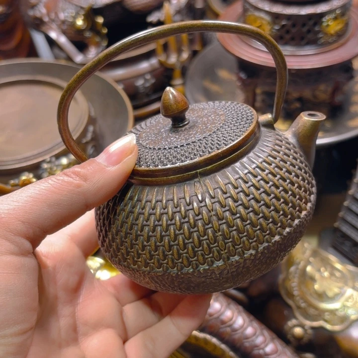 铜器摆件收收藏藏