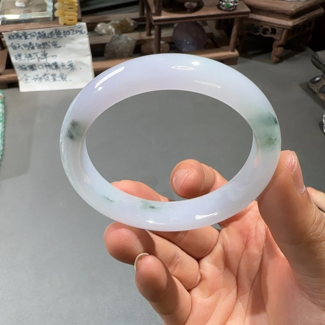 翡翠手镯未镶嵌55.3圈口