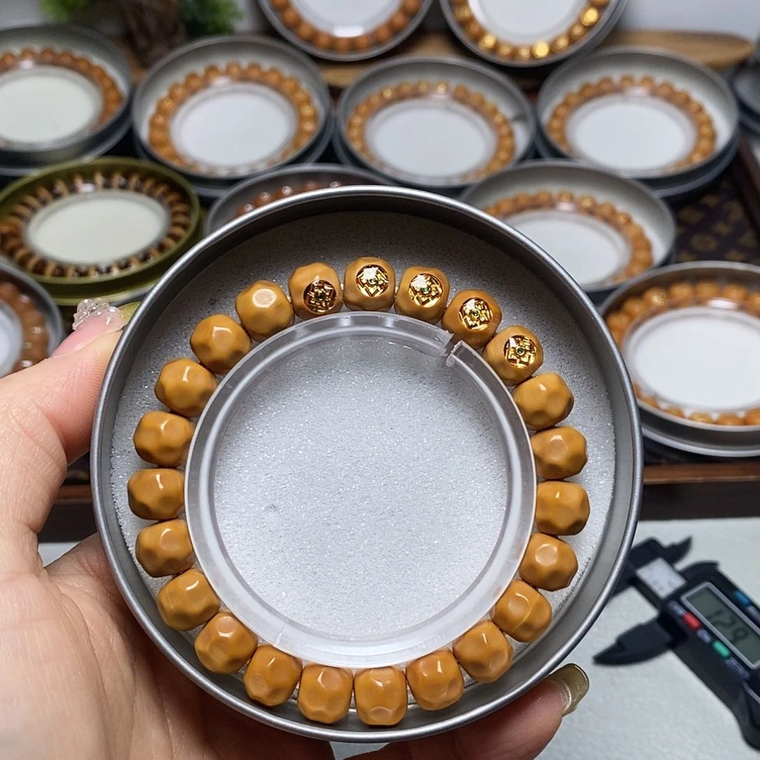 猴头核桃手串337号10-11左右五标小奶酪全品