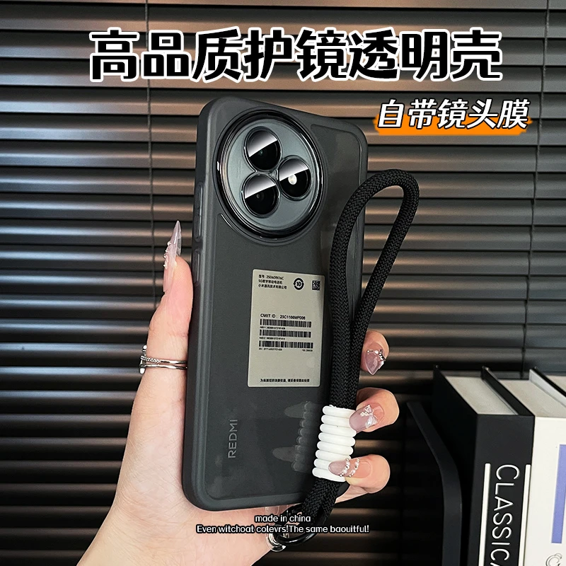 适用红米k80至尊版手机壳镜头全包新款小米k80ultra防摔保护软套