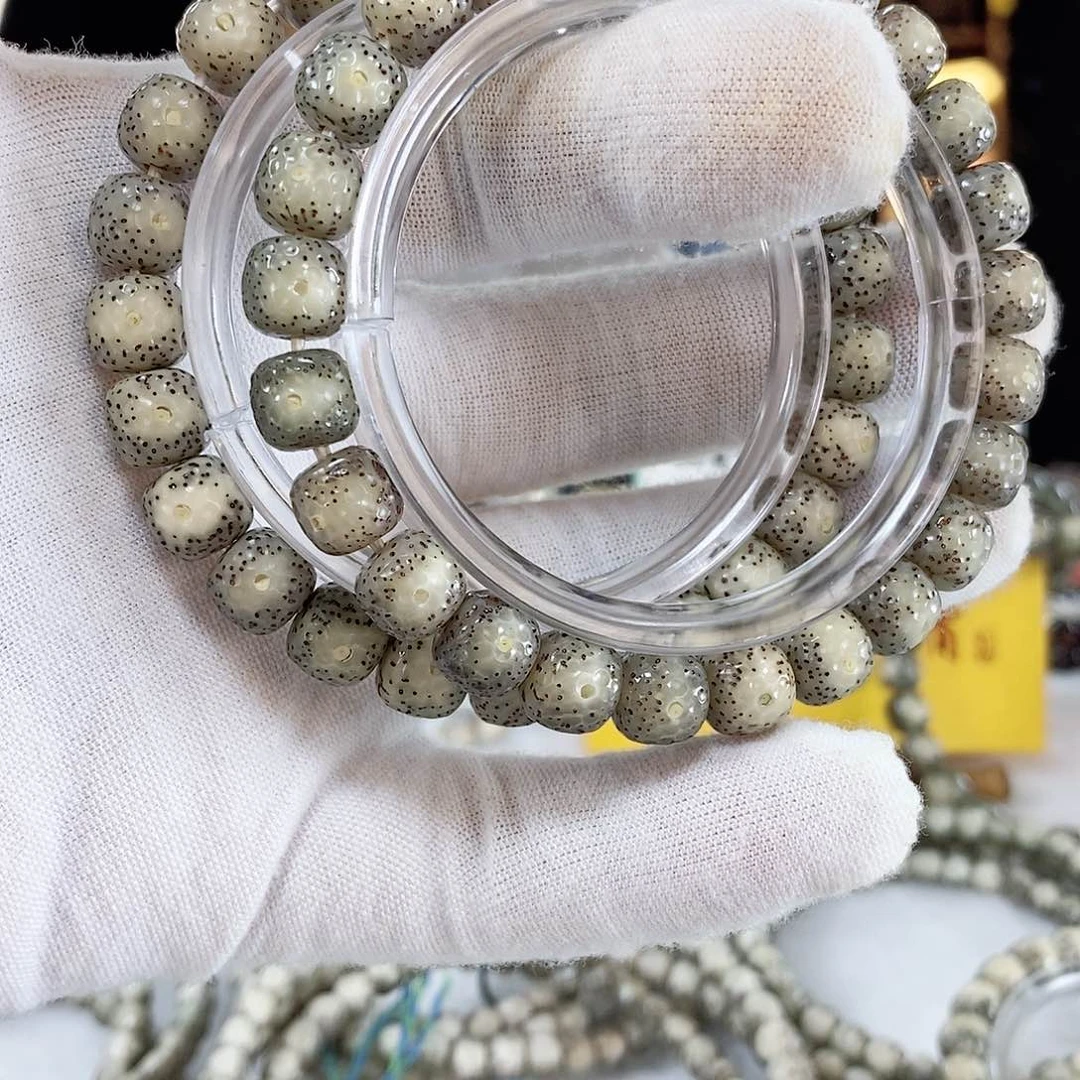 星月菩提手串柒*星月菩提雕刻手串