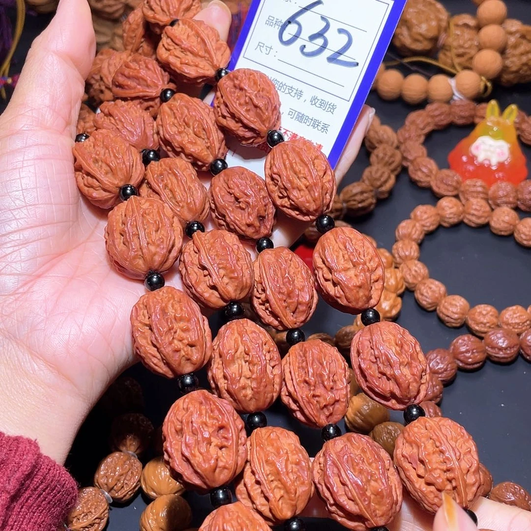 632秋子红皮粗筋八棱脖挂22