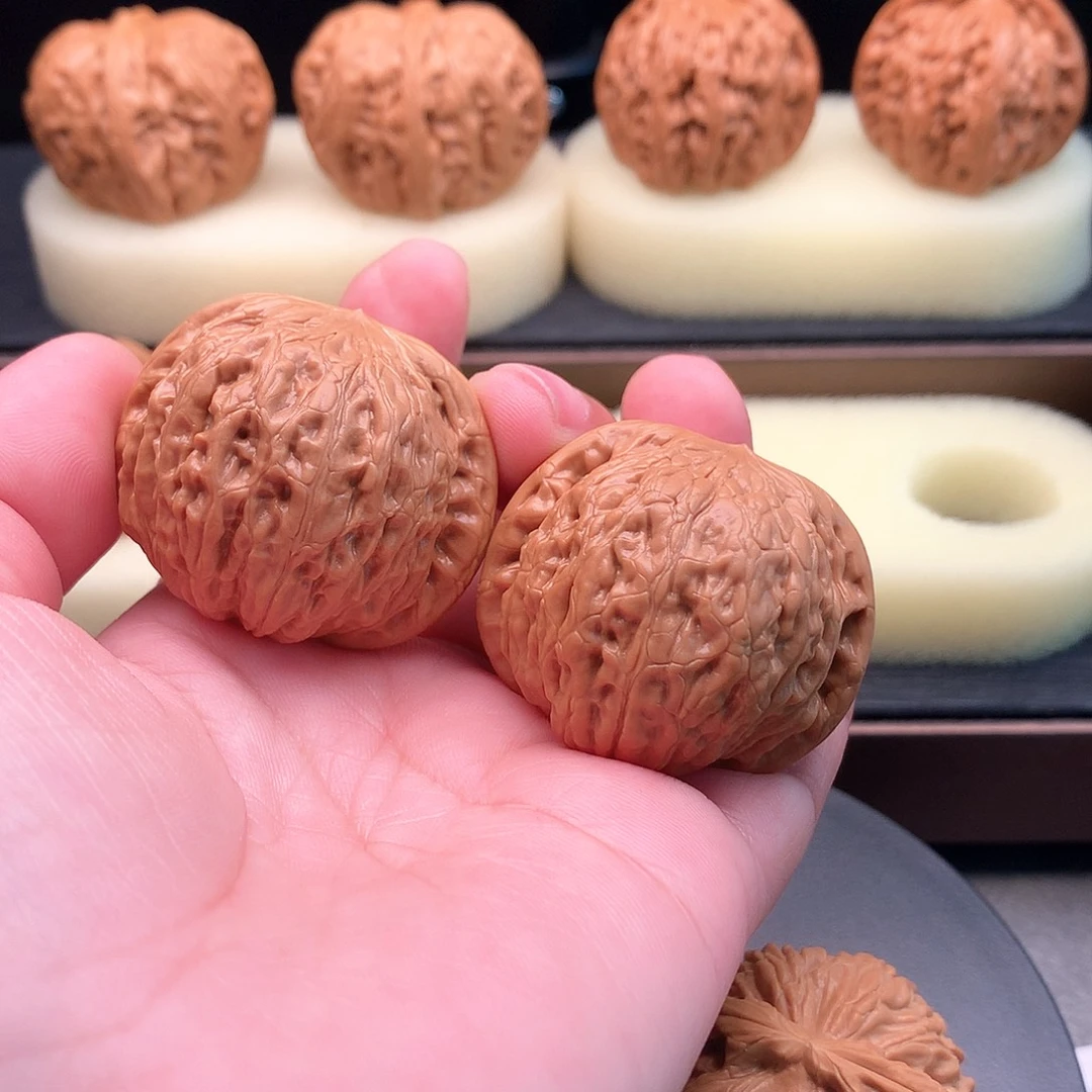 博***️吊坠文玩核桃20号铁锤40