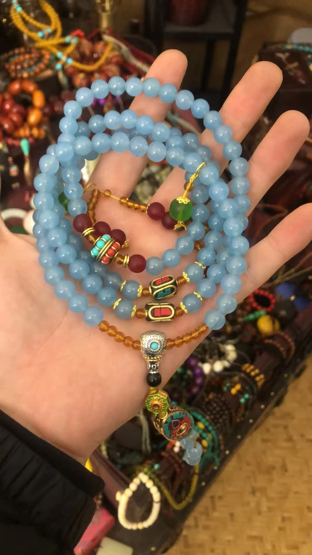 【鹏毅】直播精选蓝翡翠手链