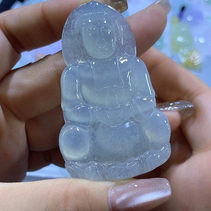 翡翠未镶嵌颈饰天然翡翠A货吊坠