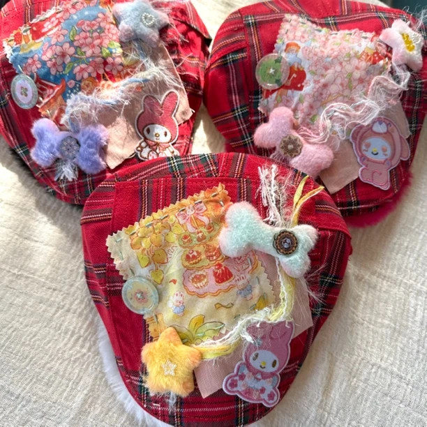 蛋改手作款remake手工帽 介意手工痕迹勿拍no退no换