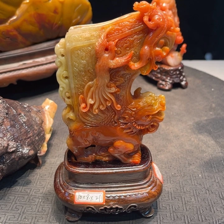 U***蚁寿山石寿山石摆件