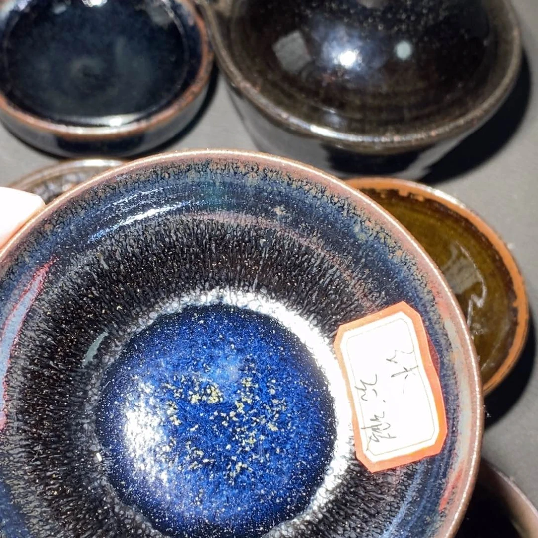 茶盏沐**沣建盏主人杯一只