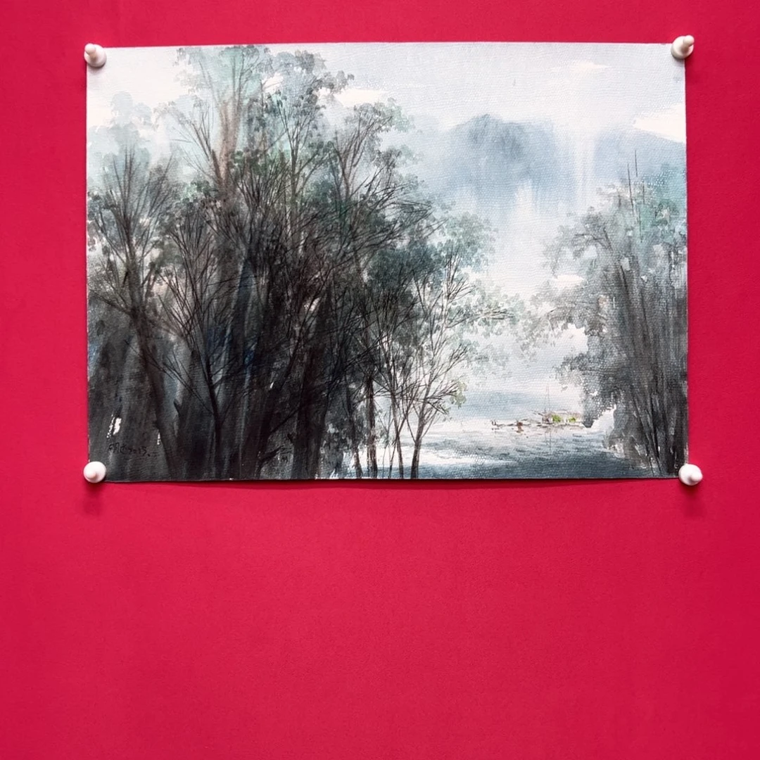 国画李*风崔明达精品精品