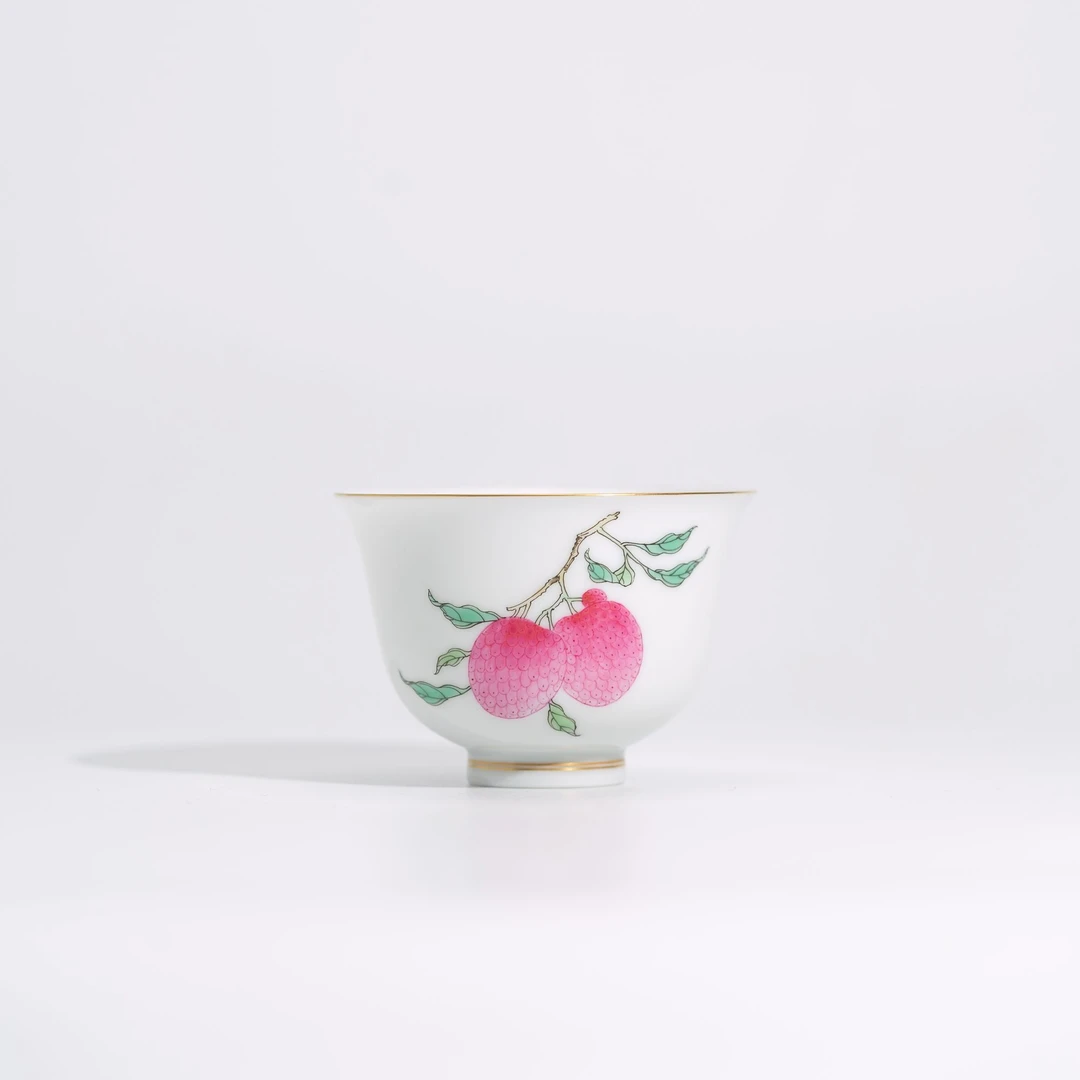 【墨舍名窑】徐窑荔枝铃铛杯  xuyao144