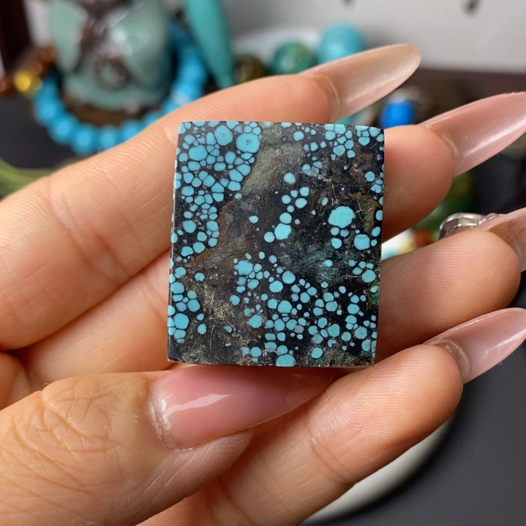 乌蓝花碎米花无事牌