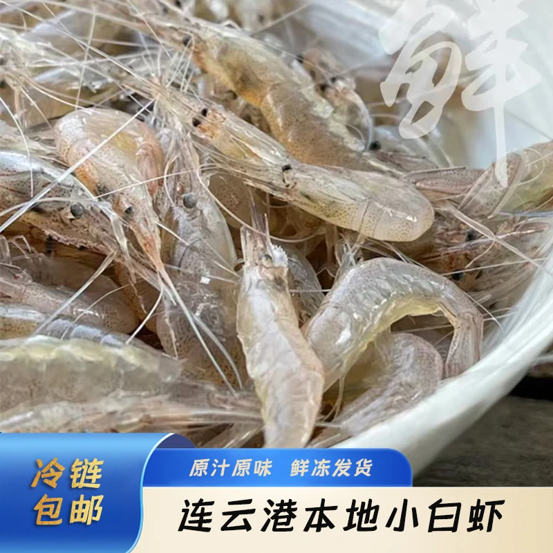 小白虾 鲜活速冻 源产地直发400G/盒*4盒