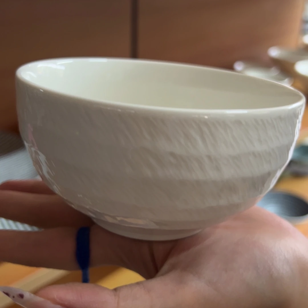 新骨瓷115一级品A品5寸宋米饭碗