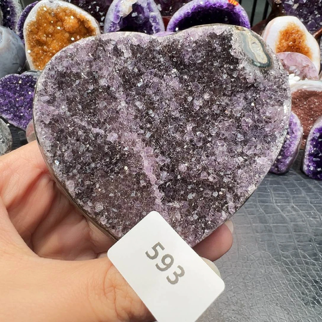 未镶嵌珠宝半成品紫晶