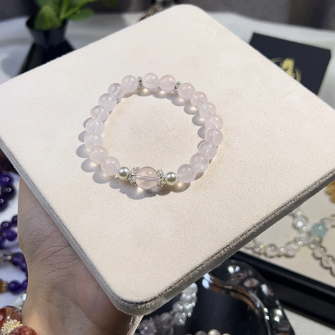 手链18K金镶嵌水晶