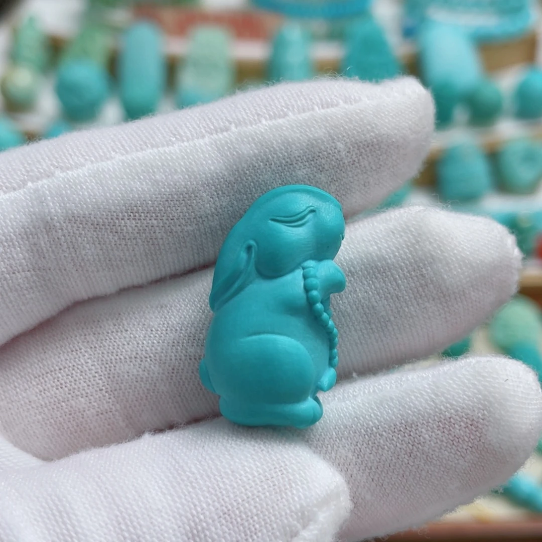 绿松石未镶嵌珠宝奇石