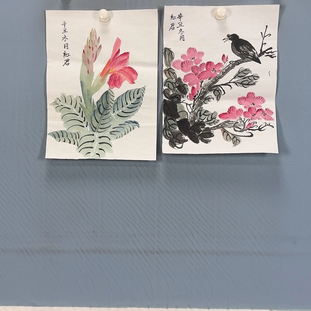 国画263 牡丹一如您的脸颊美丽的