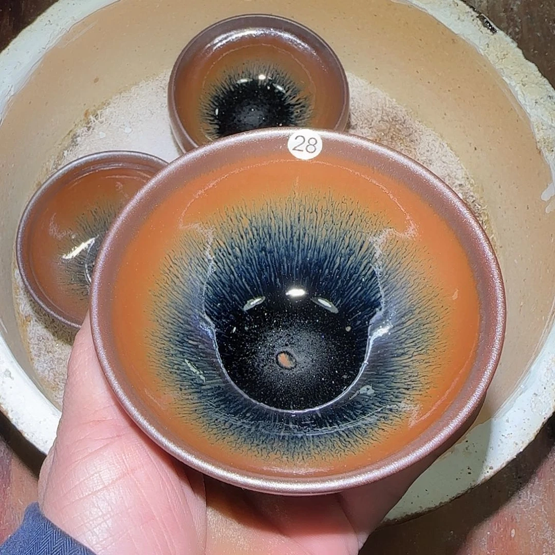 茶盏印春堂柴烧建盏