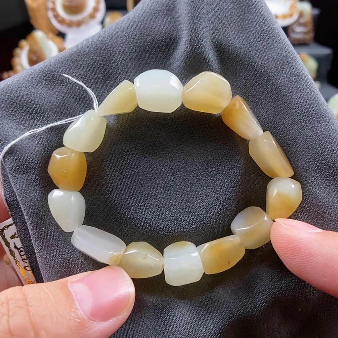 【闪购商品】手链未镶嵌和田玉（糖玉）