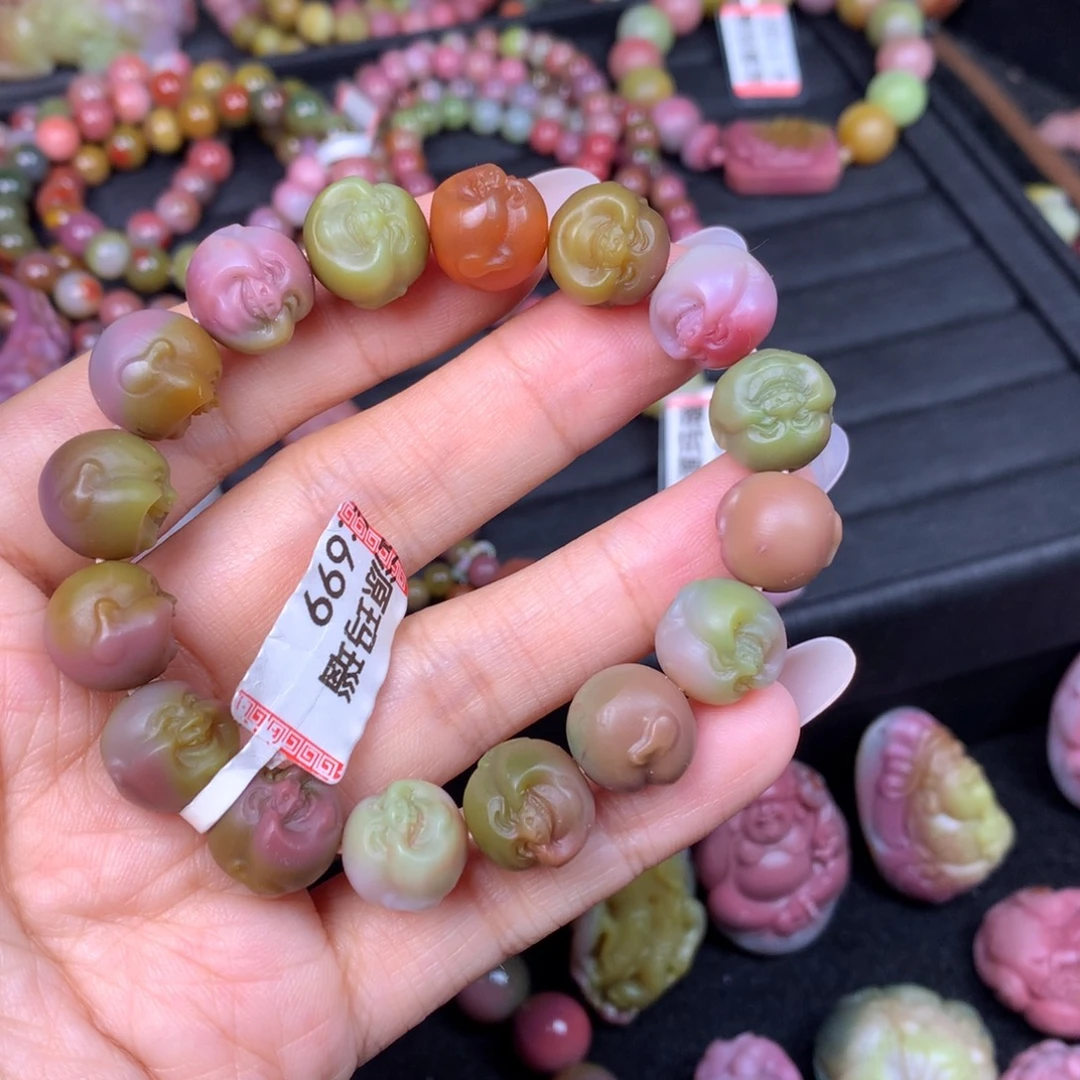 玛瑙/玉髓未镶嵌手链