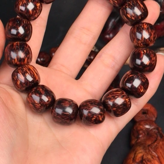 用***2降真香无事牌红降