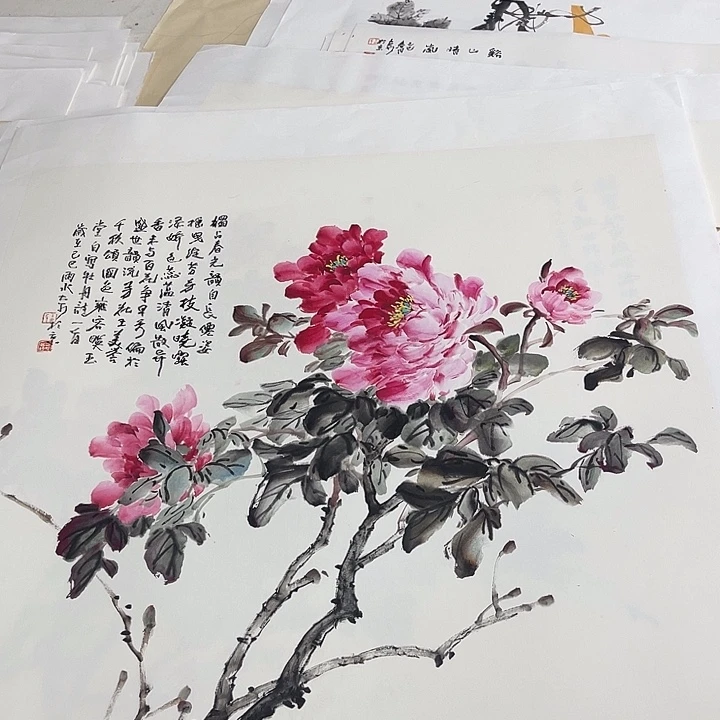 姜奇老师花鸟作品68×68