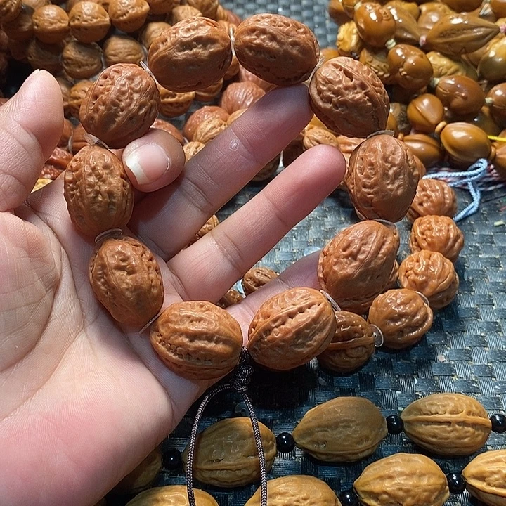 心***成手串文玩核桃大枣
