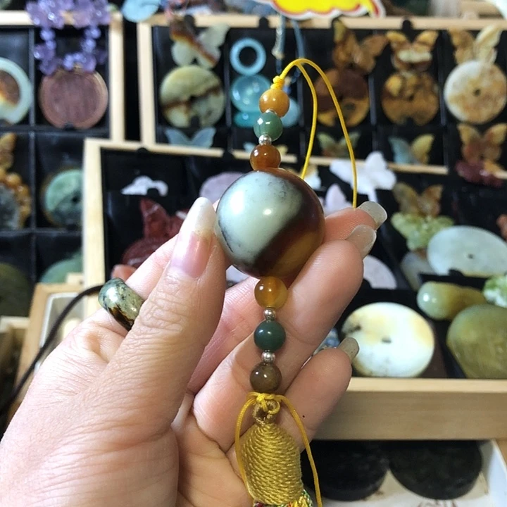 岫玉未镶嵌岫玉挂件