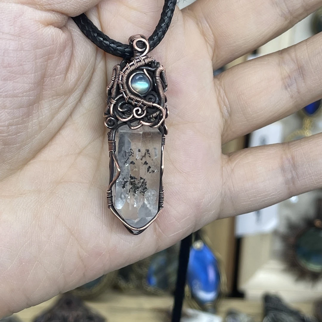 （先鉴后发）手工制做闪灵水个性吊坠