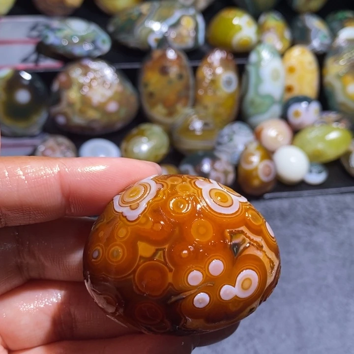 玛瑙/玉髓未镶嵌吊坠(不含链)106