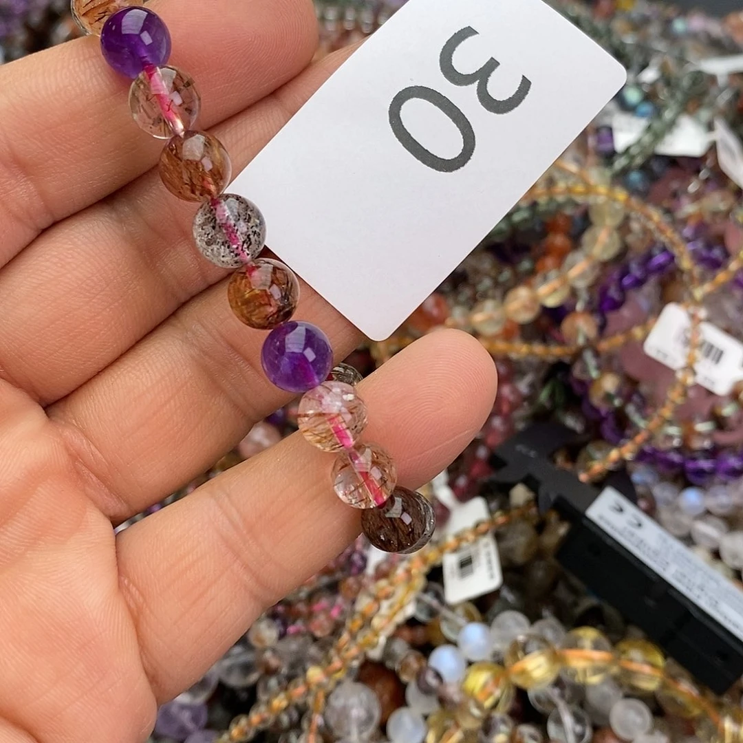 未镶嵌水晶手链手链