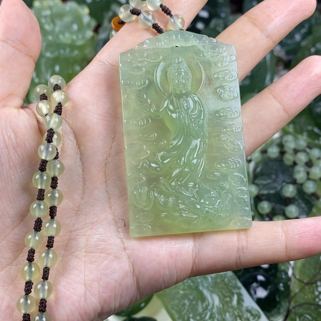 岫玉挂件未镶嵌毒*子