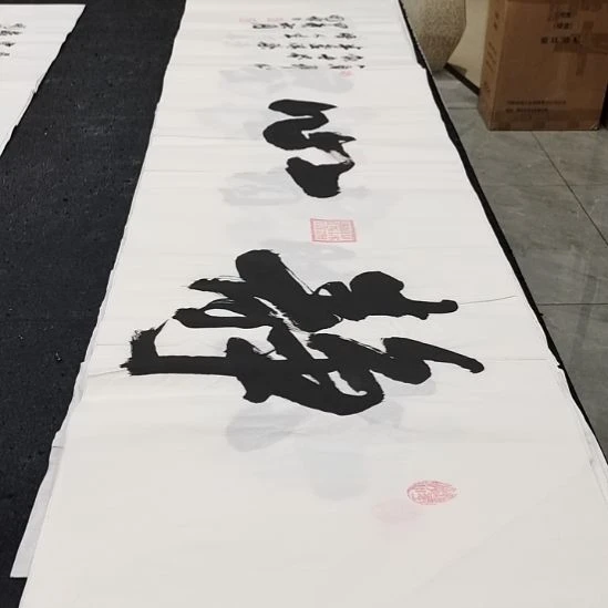 翰墨申国栋老师作品一副