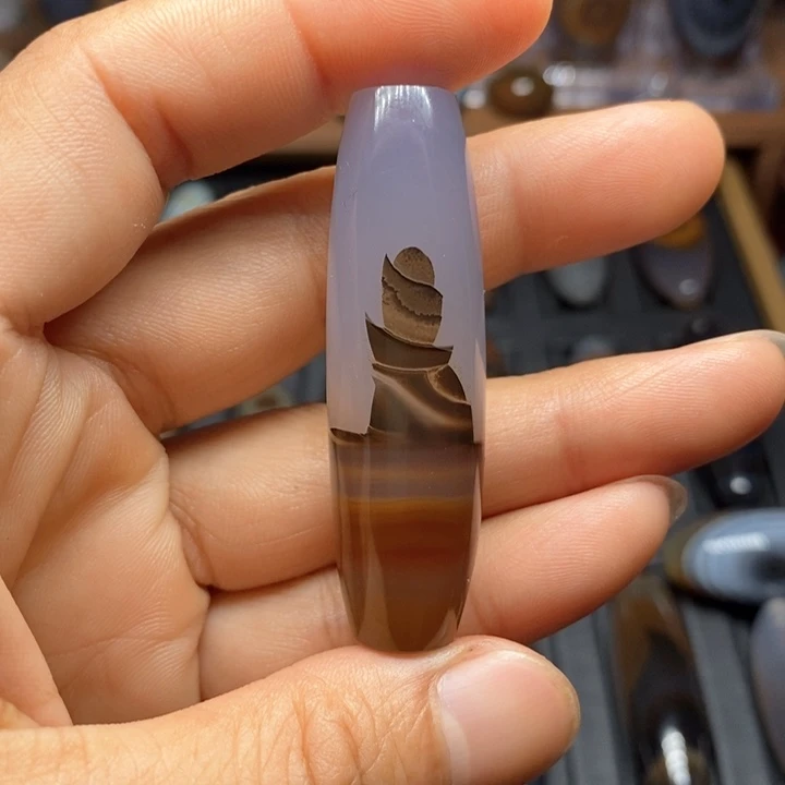 未镶嵌玛瑙/玉髓珠宝奇石
