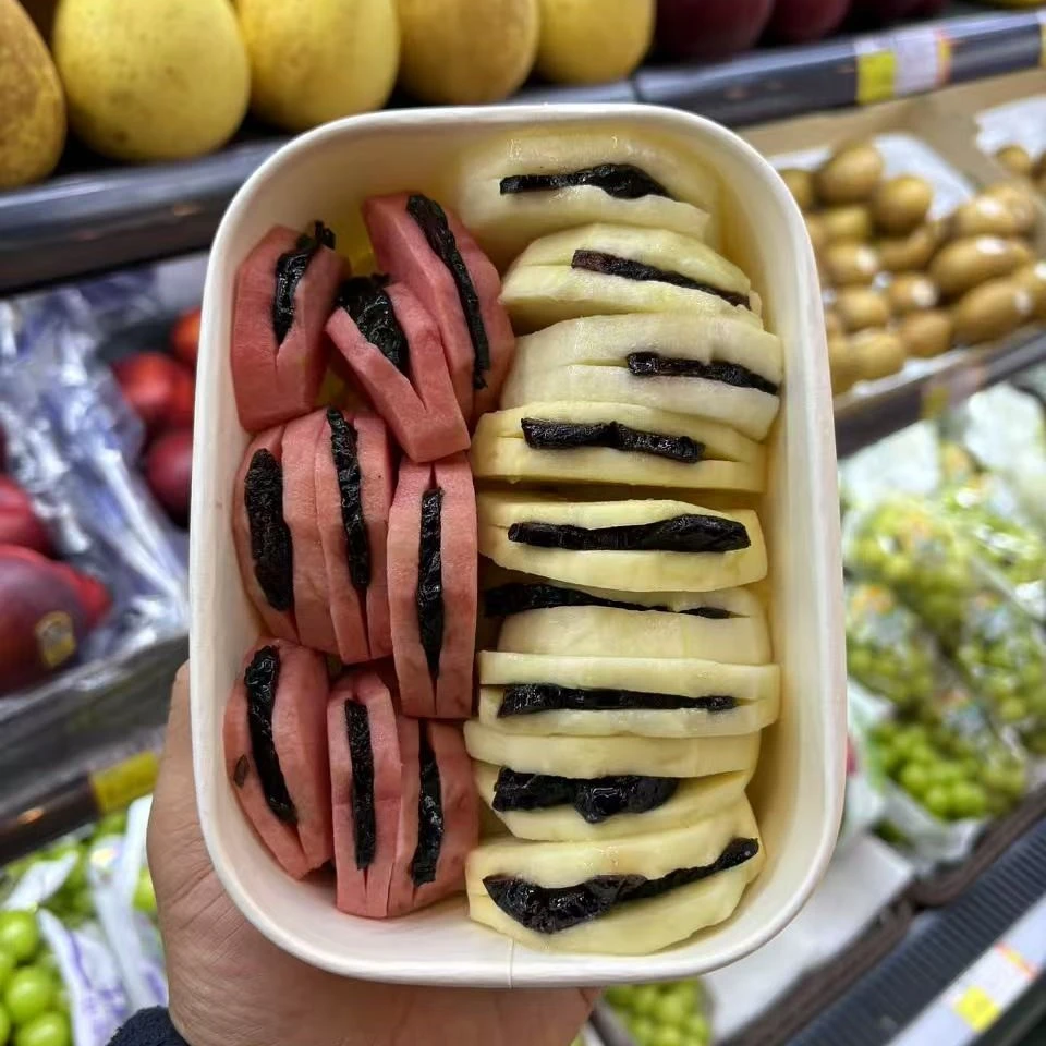 红心白芭乐双拼夹乌梅一份