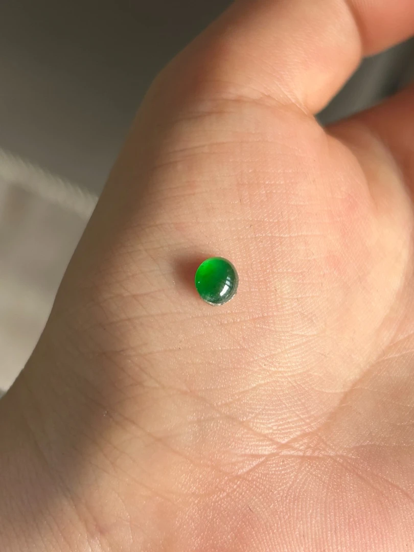 MY2天然A货翡翠平洲中高端精品k金镶嵌购买前必须看详情页回流品