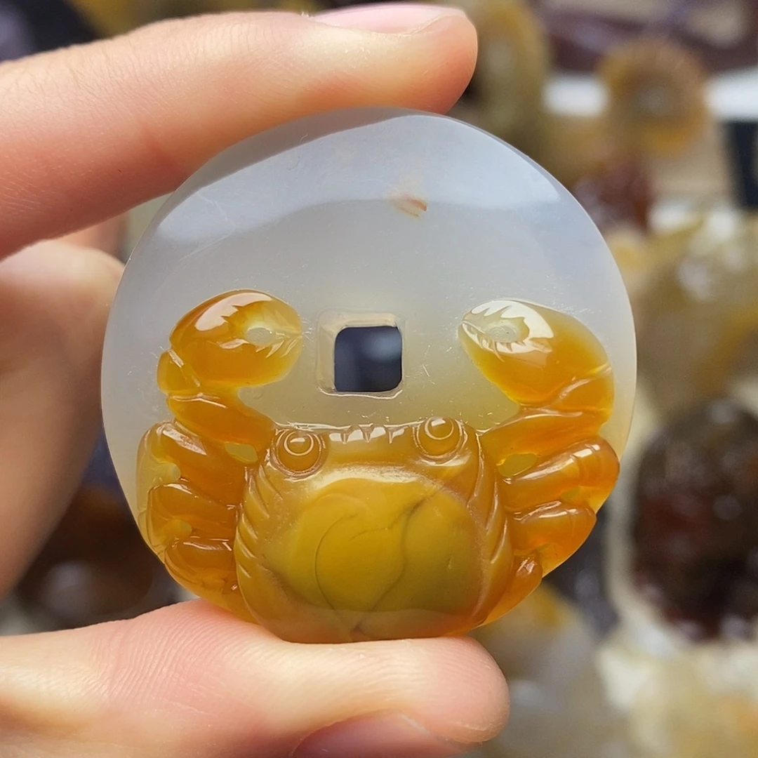 玛瑙/玉髓未镶嵌把件