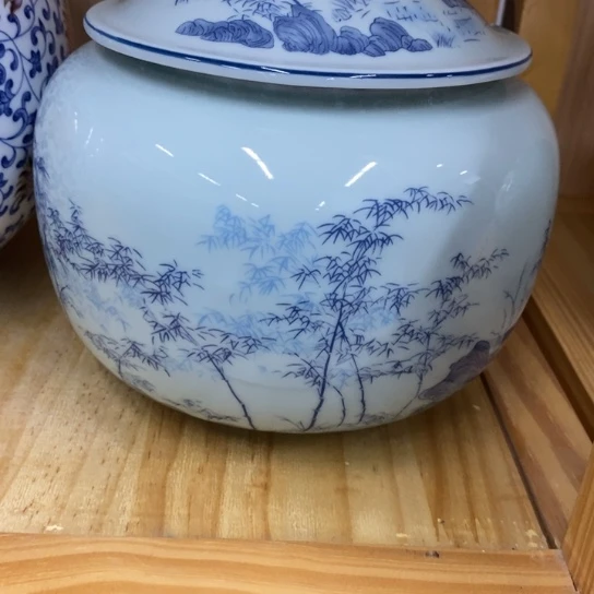 瓷片陶瓷茶叶罐密封罐